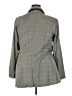 Lane Bryant Plaid Gray Blazer Size 18 - photo 2