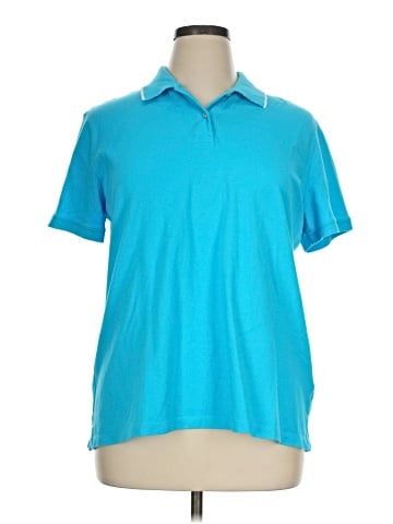 Lands' End Short Sleeve Polo (view 1)