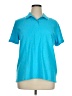 Lands' End Teal Short Sleeve Polo Size XL (petite) - photo 1