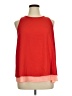 Gibson Latimer 100% Polyester Red Sleeveless Blouse Size XL - photo 1