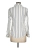 Full Tilt Stripes Silver White Long Sleeve Button-Down Shirt Size XL - photo 2