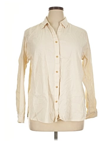 Uniqlo Long Sleeve Button-Down Shirt (view 1)