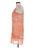D'Closet Stripes Orange Casual Dress Size L - photo 5