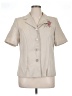 Pride & Joy 100% Polyester Ivory Short Sleeve Blouse Size 16 - photo 1