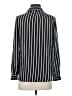 Cato 100% Polyester Stripes Black Long Sleeve Blouse Size XS - photo 2