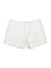 Calvin Klein Chevron-herringbone Ivory Shorts Size 0 - photo 1