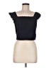 Ann Taylor Black Short Sleeve Top Size 6 - photo 1