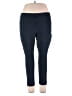 Lyssé Solid Blue Active Pants Size 2X - photo 1