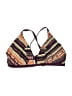 Mossimo Print Purple Swimsuit Top Size L - photo 1
