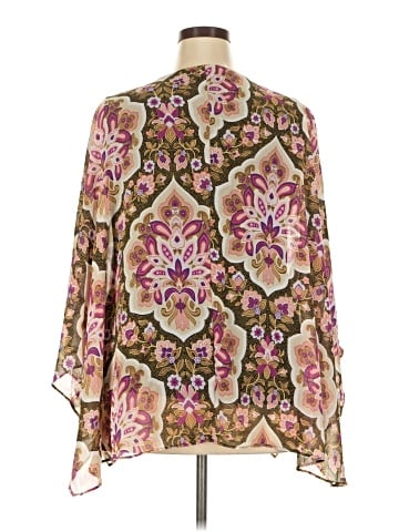 JM Collection 3/4 Sleeve Blouse (view 2)