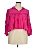 Meritt 100% Rayon Pink 3/4 Sleeve Blouse Size XL - photo 1
