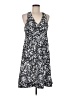Krimson Klover Floral Graphic Black Casual Dress Size M - photo 1