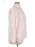 Gap 100% Linen Pink Long Sleeve Blouse Size XL - photo 4