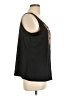 Susan Graver Black Sleeveless Top Size L - photo 4