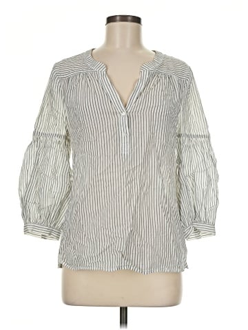 Joie 3/4 Sleeve Button-Down Shirt (view 1)