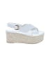 MICHAEL Michael Kors 100% Leather White Wedges Size 9 - photo 1