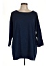 H By Halston Blue 3/4 Sleeve Top Size L - photo 1