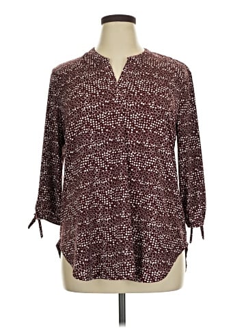 Cato 3/4 Sleeve Blouse (view 1)
