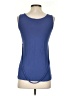 Kische 100% Rayon Blue Sleeveless Blouse Size S - photo 2