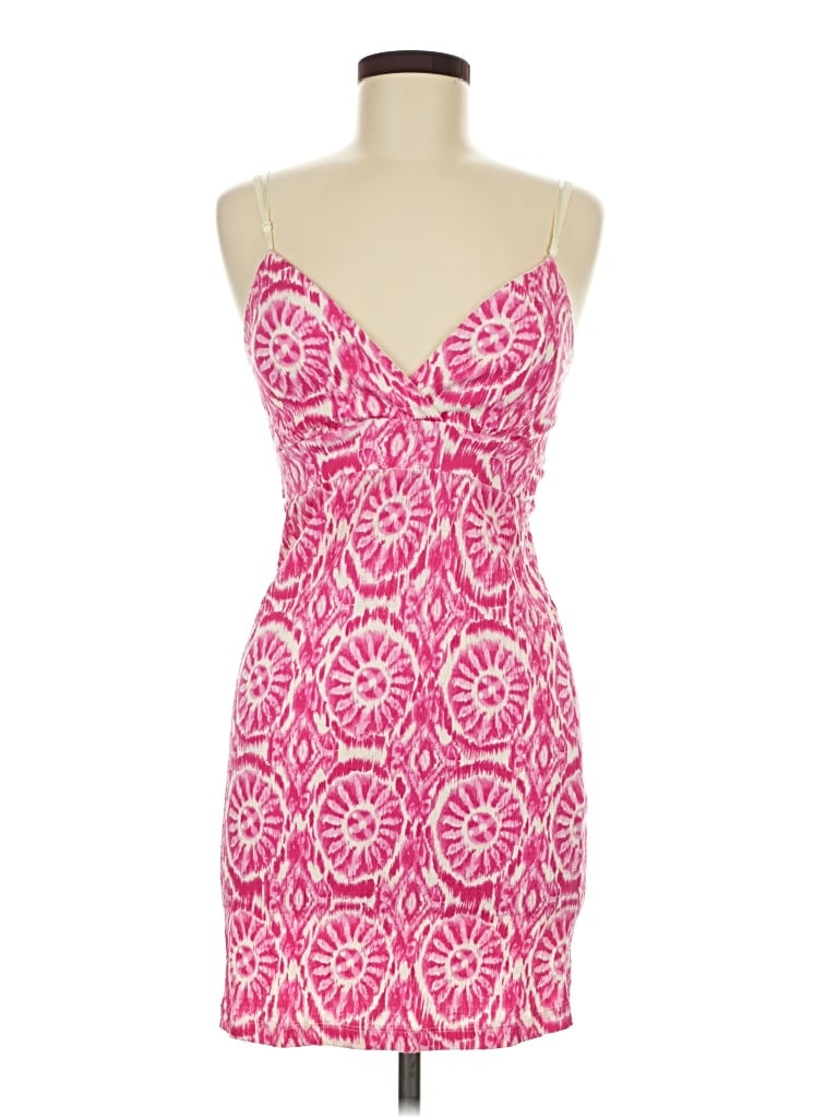 Pre-owned Self Esteem Cocktail Dress In Pink