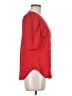 1.State 100% Polyester Red Short Sleeve Blouse Size M - photo 4
