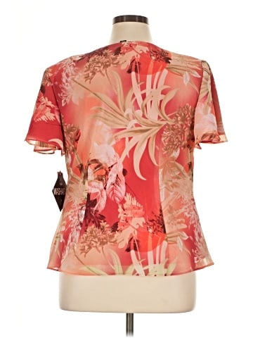 R&M Richards Short Sleeve Blouse (view 2)