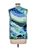 Emilio Pucci Blue Sleeveless Blouse Size 12 - photo 2