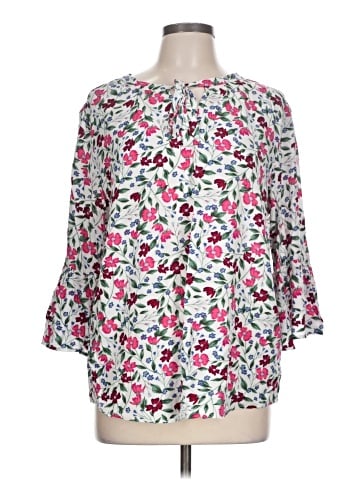 Old Navy 3/4 Sleeve Blouse (view 1)