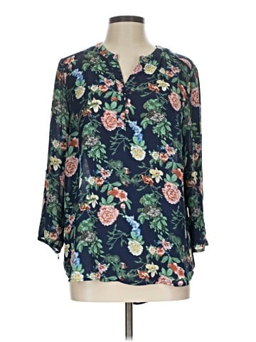 DR2 3/4 Sleeve Blouse (view 1)