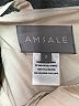 Amsale 100% Polyester Ivory Cocktail Dress Size 8 - photo 4