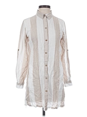 Blue Island Long Sleeve Button-Down Shirt (view 1)