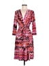 Versona Chevron-herringbone Pink Casual Dress Size M - photo 1