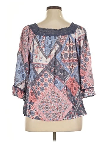 Zac & Rachel 3/4 Sleeve Blouse (view 2)