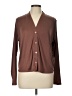 Splendid Brown Long Sleeve Blouse Size L - photo 1