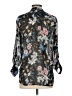 Kut from the Kloth Floral Black 3/4 Sleeve Blouse Size S - photo 2