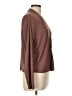 Splendid Brown Long Sleeve Blouse Size L - photo 4
