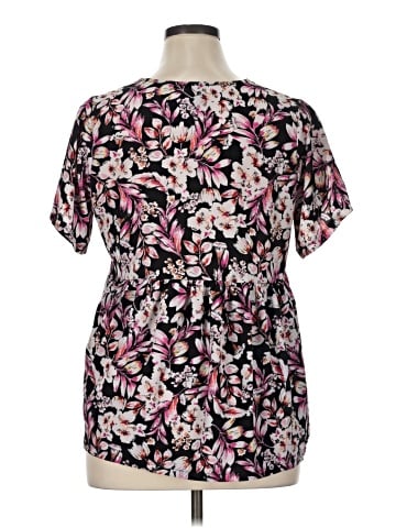 Bobeau Short Sleeve Blouse (view 2)