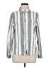 Orvis Stripes Gray Long Sleeve Button-Down Shirt Size M - photo 1