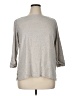 J.Jill Gray 3/4 Sleeve Top Size XL - photo 1