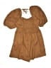Mable 100% Cotton Brown Overall Shorts Size M - photo 2