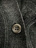 Prada 100% Lana Wool Black Wool Cardigan Size EU (IT) 44 / US 8 - photo 6