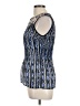 Alfani 100% Polyester Blue Sleeveless Blouse Size 12 Petite - photo 5