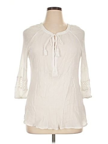 Lane Bryant 3/4 Sleeve Blouse (view 1)