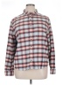 Pendleton Plaid Burgundy White Long Sleeve Button-Down Shirt Size XL - photo 1