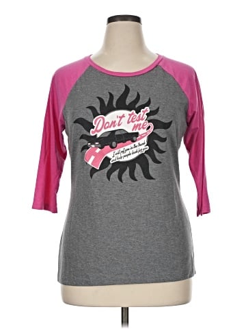 District. 3/4 Sleeve T-Shirt (view 1)