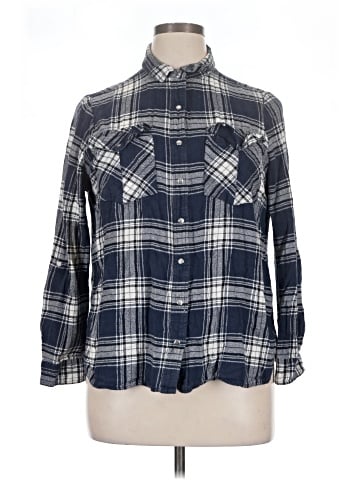 Atmosphere Long Sleeve Button-Down Shirt (view 1)