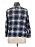 Atmosphere 100% Cotton Plaid Blue Long Sleeve Button-Down Shirt Size 14 - photo 2