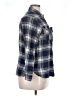 Atmosphere 100% Cotton Plaid Blue Long Sleeve Button-Down Shirt Size 14 - photo 4