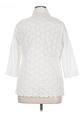 Coldwater Creek 3/4 Sleeve Button-Down Shirt (view 2)