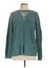 Maurices 100% Acrylic Teal Pullover Sweater Size XL - photo 1